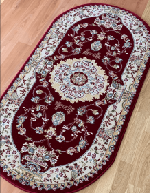 Високощільний килим Iranian Star 2657A RED - высокое качество по лучшей цене в Украине.